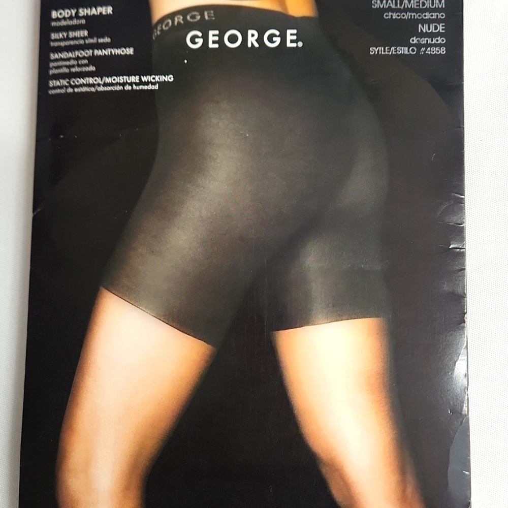 George Pantyhose Body Shaper in Nude
